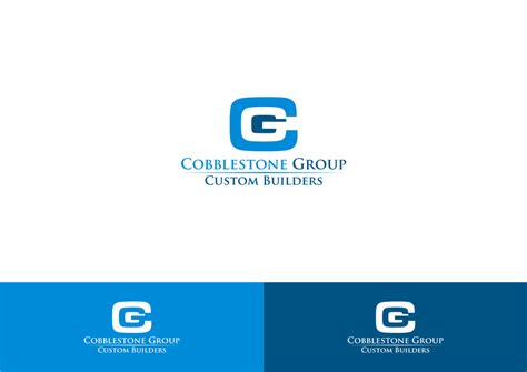Lettermark Logo Cg For Cobblestone Group Custom Builders Logo