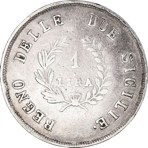 Coin Italian States Naples Joachim Murat Lira 1812 Naples
