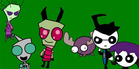 Zim And The Gang By Cuteyoshilover On Deviantart