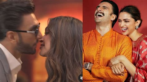 Deepika Padukone Ranveer Singh Kiss On The Lips During Her Time Interview Fans Say What