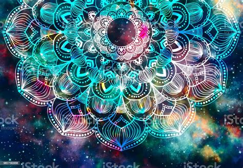 Abstract Mandala Graphic Design Background Stock Photo Download Image