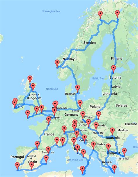 Heres How To Map An Epic European Road Trip