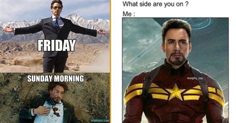 30 hilarious tony stark memes that will make burst into laughter animated times marvel iron