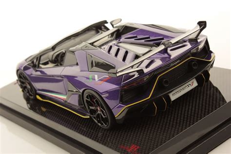 Lamborghini Aventador Svj Roadster Metallic Purple Atelier By Mr
