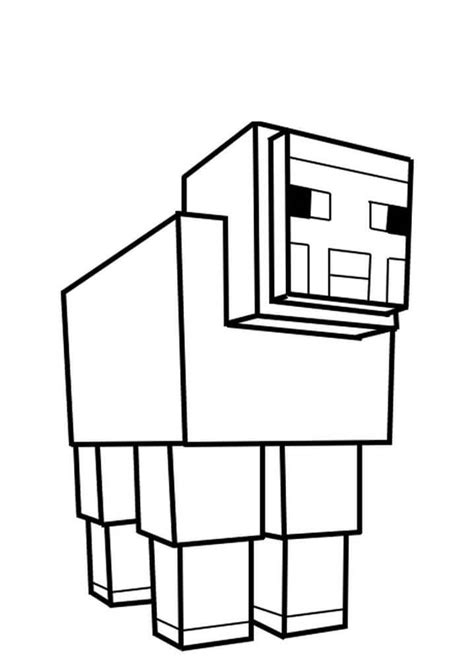 Minecraft Sheep Coloring Page Download Print Or Color Online For Free
