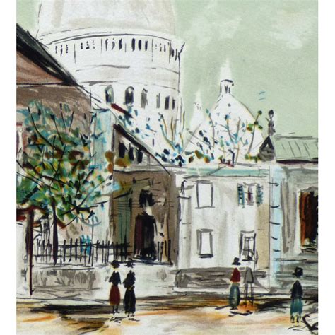 Maurice Utrillo Oeuvre à Vendre Et Biographie Paris Montmartre