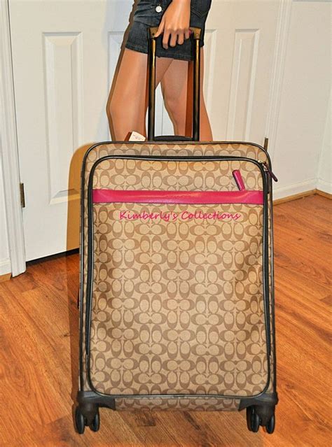 Designer Luggage Sets Coach Handbags