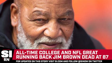Cleveland Browns Legend Jim Brown Dies