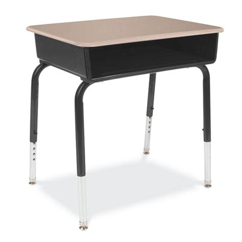 Virco Open Front Classroom Desk With Solid Plastic Top
