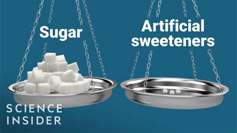 Difference Between Artificial Sweeteners And Real Sugar Youtube