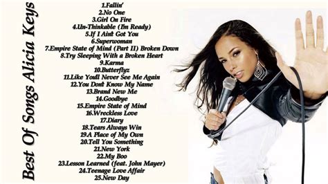Alicia Keys Greatest Hits Best Of Alicia Keys 2016 Youtube
