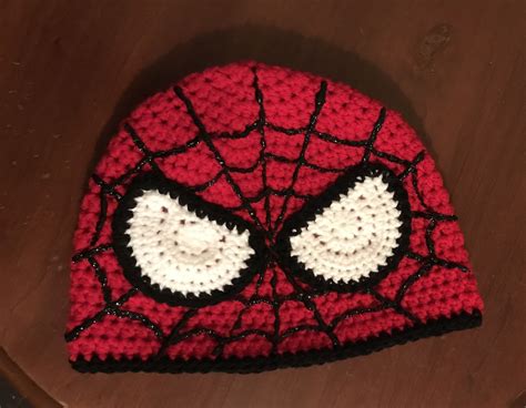 Spider Man Beanie Crochet Skull Crochet Projects Crochet Crafts