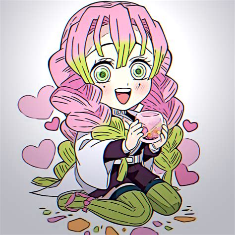 Demon Slayer Mitsuri Icons Pink Hair Anime Fans Handsome Anime Guys Demon Slayer Leia