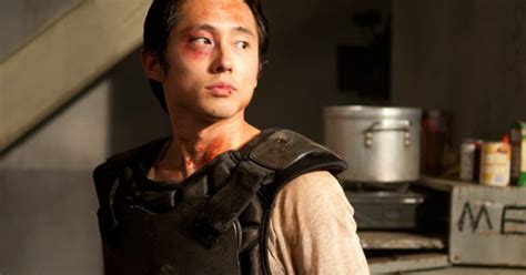 Steven Yeun Qanda Actor Plays Glenn Rhee On The Walking Dead Rolling