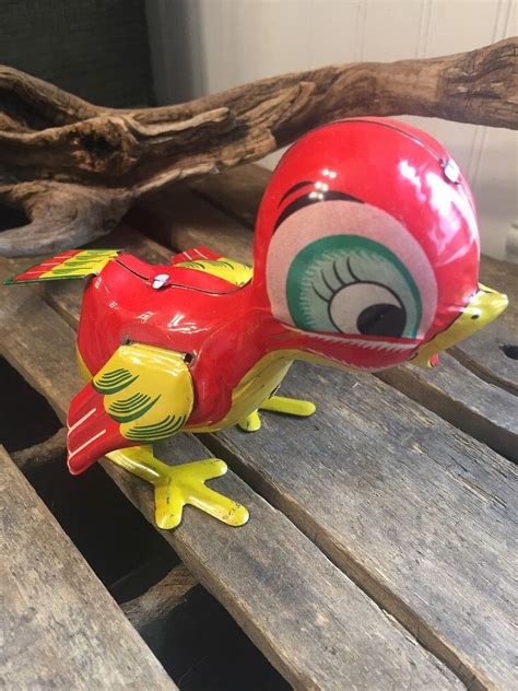 Vintage Mikuni Small Bird Wind Up Toy Etsy Wind Up Toys Small