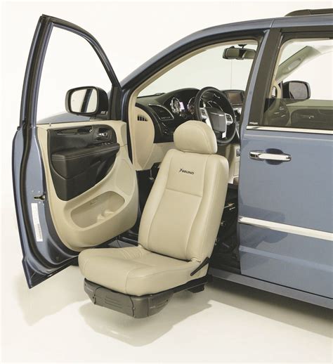 Bruno Valet Seat In A Dodge Grand Caravan For Wheelchair Accessibility