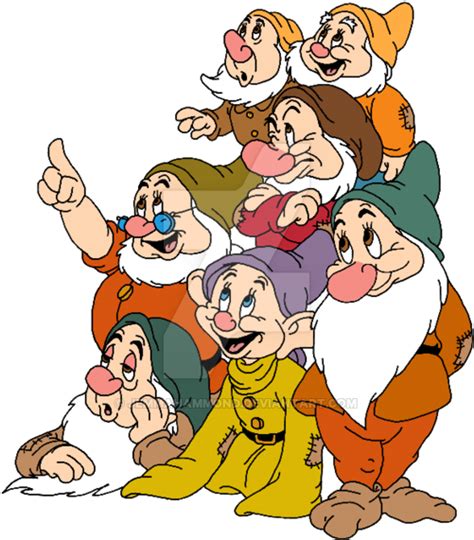 Seven Dwarfs By Jemmahammond 7 Dwarfs Clip Art Png Download Full