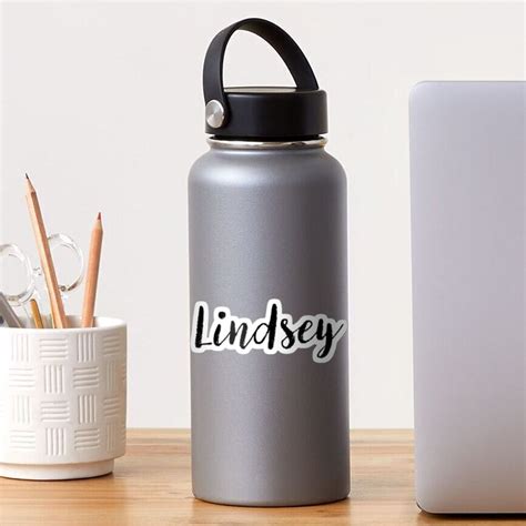 Lindsey Name Stickers Tees Birthday Sticker For Sale By Klonetx Redbubble