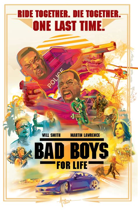 Bad Boys For Life Vector Poster On Behance