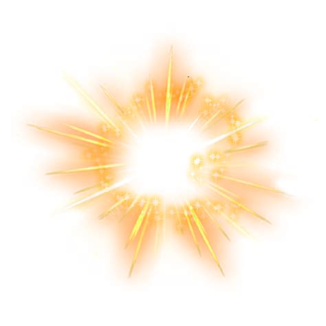 Starburst Effect White Transparent Effect Starburst Beam Explosion Special Effect Starburst
