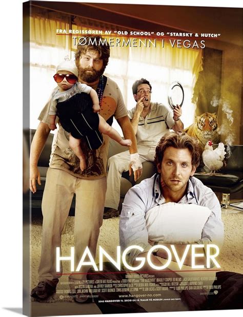 The Hangover Movie Poster Norwegian Wall Art Canvas Prints Framed