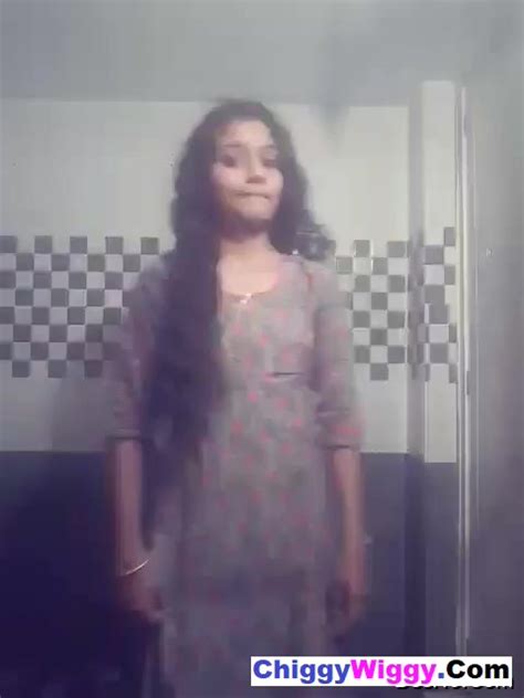 Cute Desi Girl Strips Her Clothes And Shows Her Boobs In Bathroom Recording Video For Lover