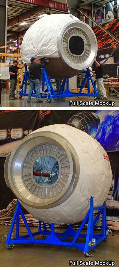 Eaglespeak Space Exploration Inflatable Habitat Ready For Space