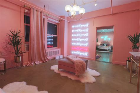 Pink Neon Photo Studio Rental Los Angeles — The Urban Jungle Studio In