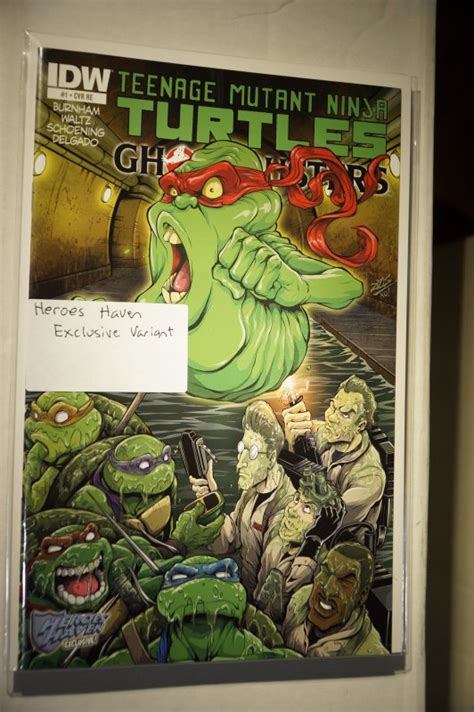 Teenage Mutant Ninja Turtles Ghostbusters 1 Heroes Haven Exclusive