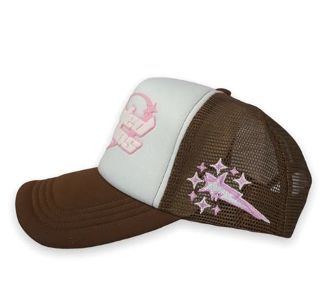 Brown Trucker Hat Hat Aesthetic Trucker Hat Brown Hats