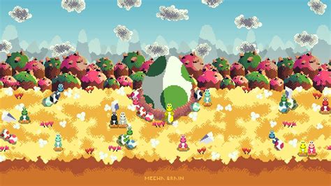 Flowers Gardens Yoshis Island Youtube