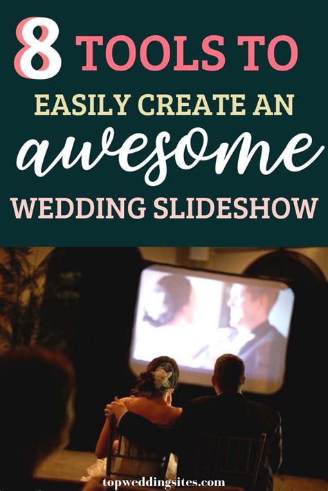 Make An Awesome Wedding Slideshow With These Online Tools Wedding