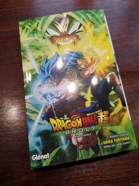 It will support you to be each hour online with us. UNBOXING : Le Manga du film "Dragon Ball Super BROLY" en VF (Anime Comics)