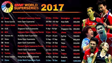 Nad al sheba (nas) sport complex, dubai, uae cost: BWF Dubai World Superseries Final 2017 - GANGSAL STYLE