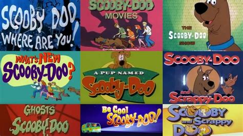 all scooby doo intros 1969 2017 new scooby doo scooby doo scooby