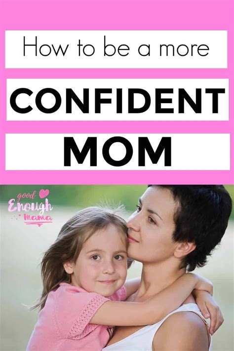 how to be a more confident mom in 2020 mom advice cards mom life funny mom help