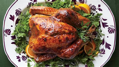 Turkey With Brown Sugar Glaze Recipe And Video Martha Stewart