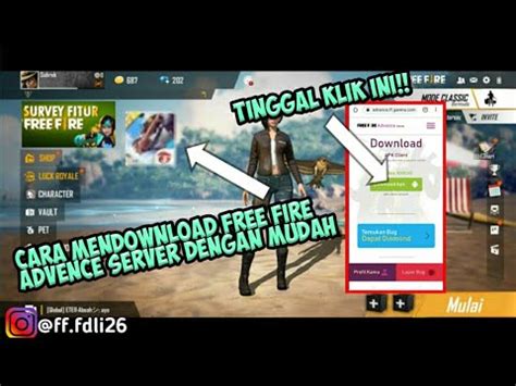 Anda juga dapat mendownload obb dari game ini pada link dibawah. Cara Mendownload Free Fire Advance Server Dengan Mudah ...