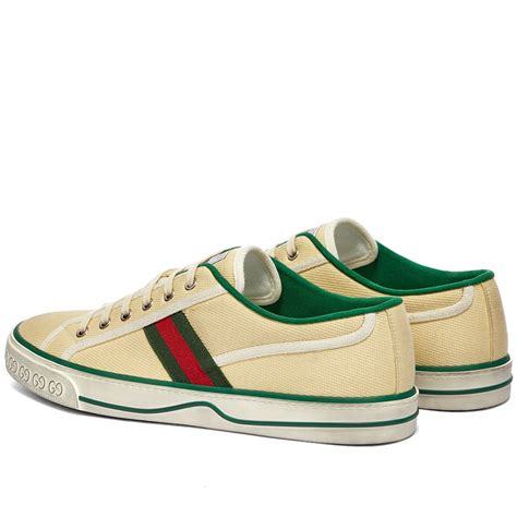 Gucci Tennis 1977 Sneaker Off White Red And Green End