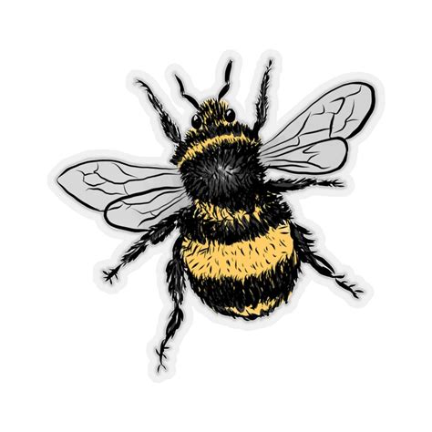 Bee Stickers Bee Vinyl Sticker Bee Decal Honey Bee Decal Etsy