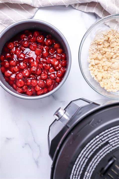 Instant Pot Cherry Cobbler The Country Cook