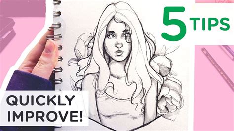 5 Tips To Improve Your Art 【sketchbook Secrets That Worked For Me