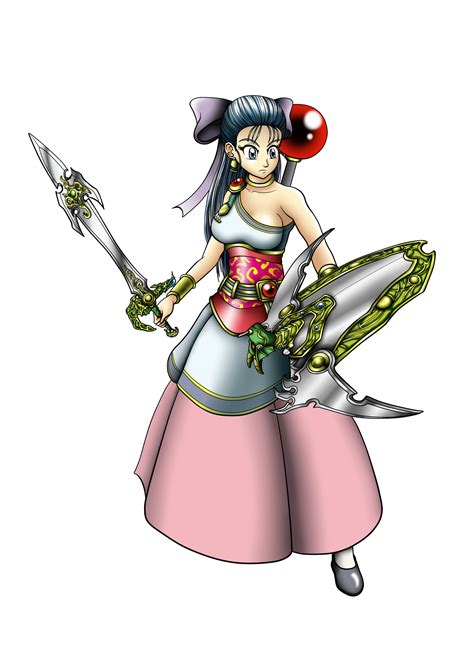 Floranera W Zenithian Sword And Shield Colored Dragon Quest Disney Character