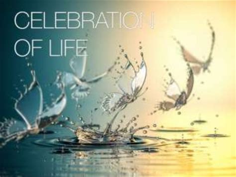 Celebration Of Life Slideshow