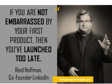 Startup Quotes Reid Hoffman From Linkedin Startup Quotes Quotes