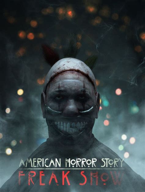 american horror story freak show poster a3 poster series horror show horror movies ghost