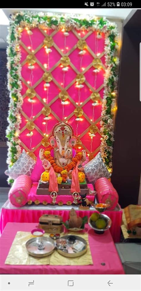 10 Beautiful Decoration For Home Ganpati Ideas To Welcome Lord Ganesha