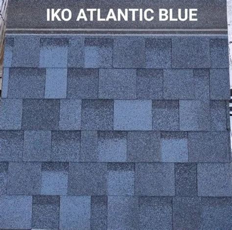 Flat Tile Asphalt Iko Atlantic Blue Roofing Shingles At Rs 105sq Ft In