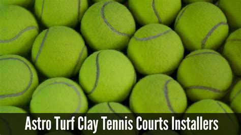 Astro Turf Clay Tennis Courts Installers Youtube