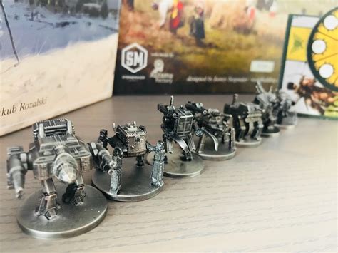 Stonemaier Games Announce Scythe Metal Mech Expansion Ontabletop